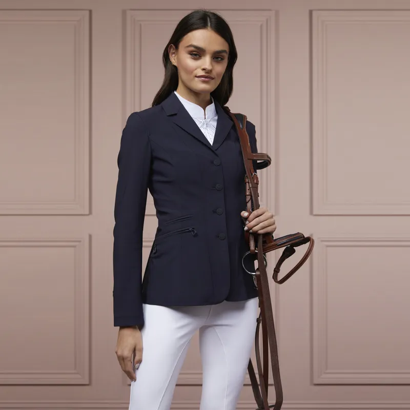 Holland Cooper Competition Jacket - Matte Ink Navy-4